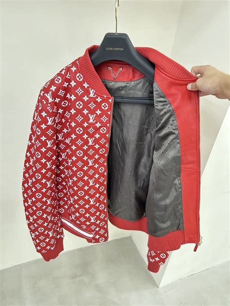 louis vuitton x supreme leather jacket price|louis vuitton x supreme outlet.